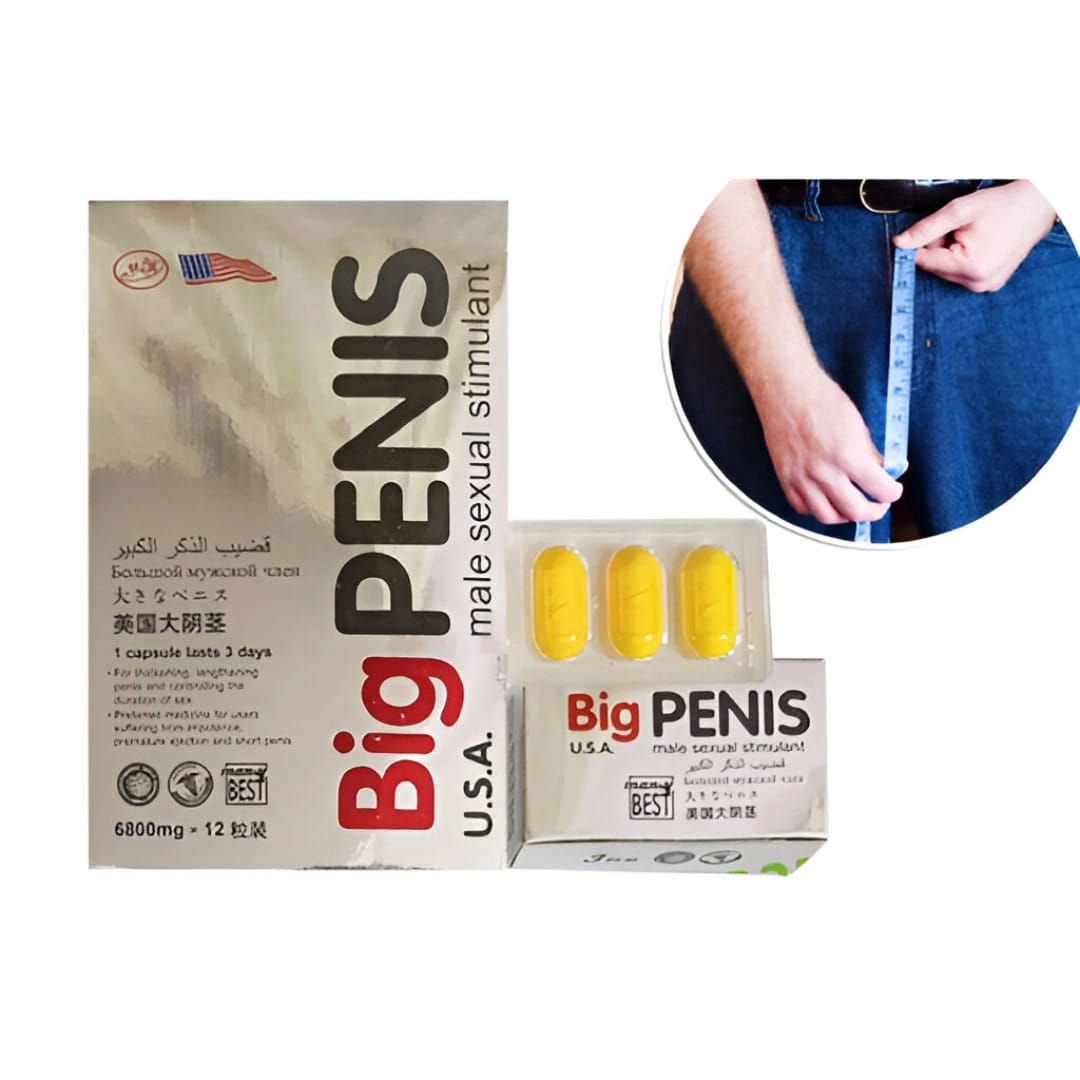 Big PENIS – Product Packaging / Herbal Supplement