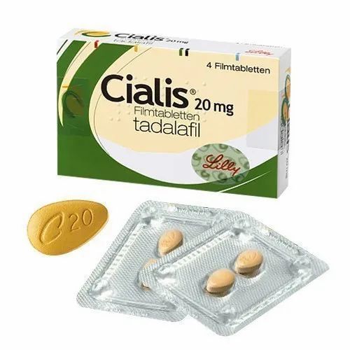 Cialis 20mg Film-Coated Tablets – Tadalafil