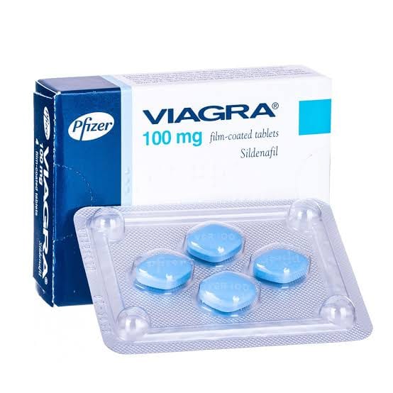 Viagra 100mg Film-Coated Tablets (Sildenafil)